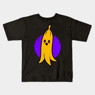 Boonana Spooky Cute Banana Kawaii Original Pun Cartoon Kids T-Shirt